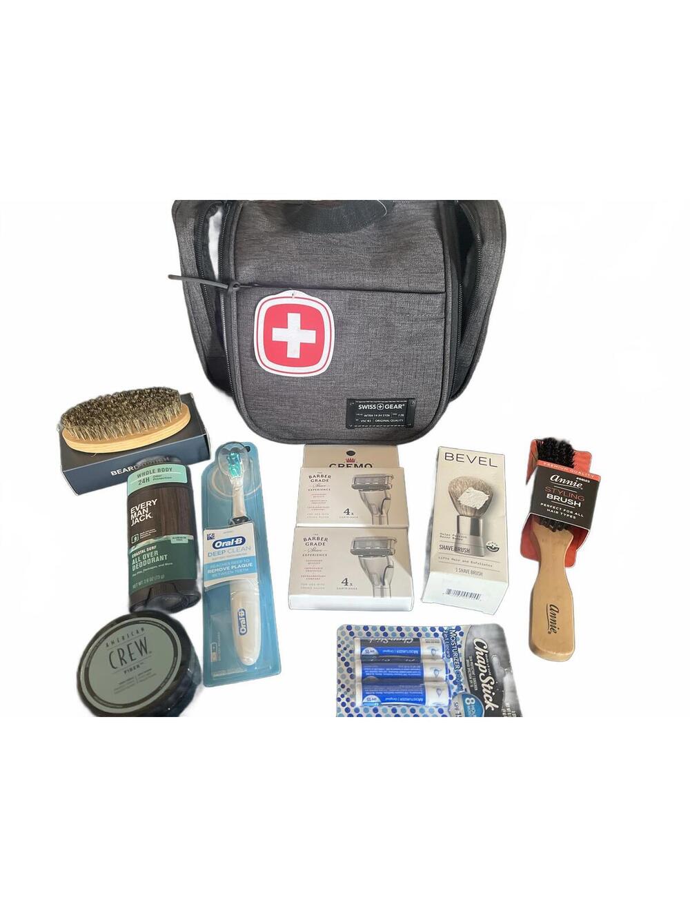 Men’s Gift Bundle- Swiss Gear Bag - 10 items